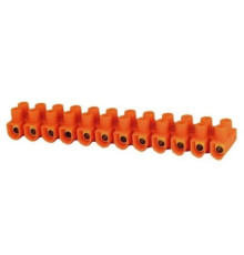 Клеммная колодка делимая, 12групп 10 А, оранжевая, e.tc.stand.12.10.orange Enext