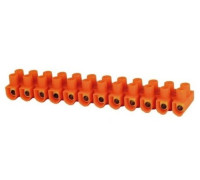 Клеммная колодка делимая, 12групп 20 А, оранжевая, e.tc.stand.12.14.orange Enext