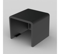 Заглушка для LHD 20x20, черного цвета; Серия LHD; ПВХ