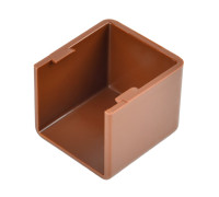 Заглушка LHD 20x20 (дуб); Серия LHD; ПВХ