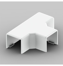 Тройник LHD 20x20 белого цвета; Серия LHD; ПВХ