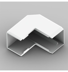 Угол наружный для LHD 20x20 белого цвета; Серия LHD; ПВХ