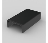 Соединитель LHD 40x20 черного цвета; Серия LHD; ПВХ