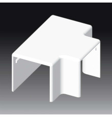 Тройник LHD 40x40 белого цвета; Серия LHD; ПВХ