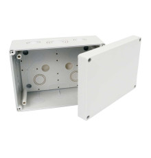 Коробка, IP 66, антивандальная крышка, мембранные входы; для наружного монтажа; размеры 177х126х90 мм