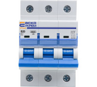 Модульный автоматический выключатель 20А 3р, B, 6kА, UTrust