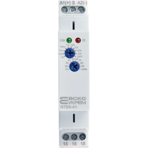 Реле задержки времени на включение NTE9-A1 AC/DC 12-240V A0010240001