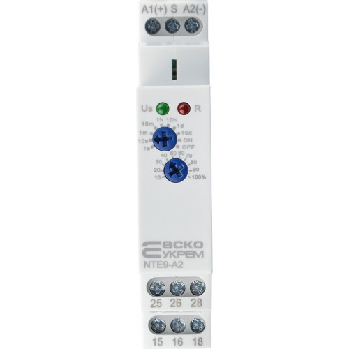 Реле задержки времени на включение NTE9-A2 AC/DC 12-240V A0010240002