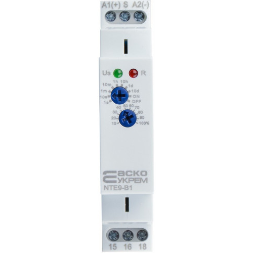 Реле задержки времени отключения NTE9-B1 AC/DC 12-240V A0010240003