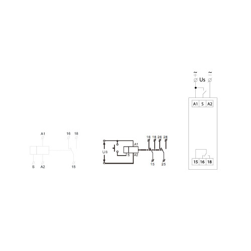 Реле задержки времени отключения NTE9-B1 AC/DC 12-240V A0010240003