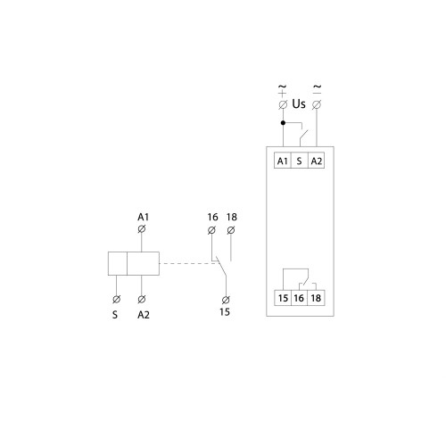 Реле времени асимметричного цикла NTE9-S1 AC/DC 12-240V A0010240007