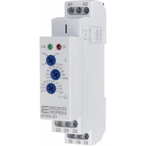 Реле времени звезда/треугольник NTE9-ST AC/DC 12-240V A0010240010