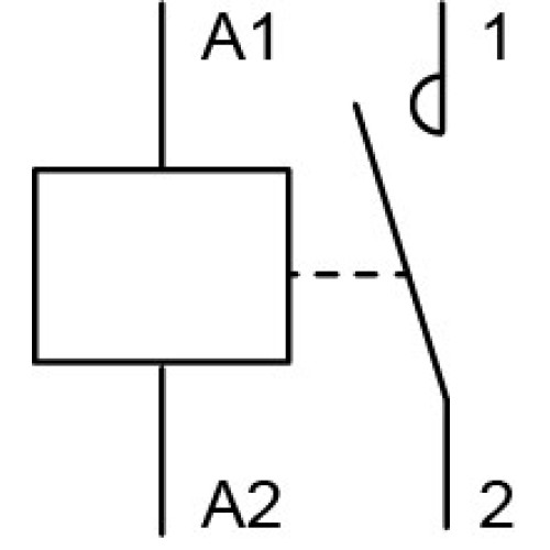 Модульный контактор 20A 1P 220V, 1NO, MK-N A0040030021