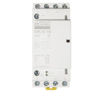 Модульный контактор 16A 4P 220V, 4NO, MK-N