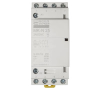 Модульный контактор 25A 4P 220V, 2NO+2NC, MK-N