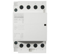 Модульный контактор 32A 4P 220V, 4NO, MK-N