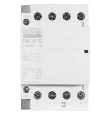 Модульный контактор 32A 4P 220V, 2NO+2NC, MK-N