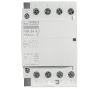 Модульный контактор 40A 4P 220V, 2NO+2NC, MK-N