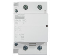 Модульный контактор 100A 2P 220V, 2NO, MK-N