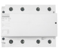 Модульный контактор 100A 4P 220V, 4NO, MK-N