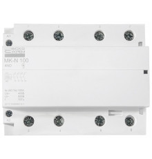 Модульный контактор 100A 4P 220V, 4NO, MK-N