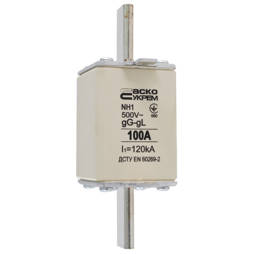 Предохранитель ножевой с плавкой вставкой NH1 100A gG A0050010028