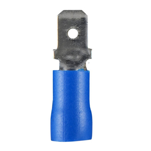 Коннекторы с изоляцией 2-187 4,75x0,5/0,8 (100 шт.), "папа" МDD A0060020007