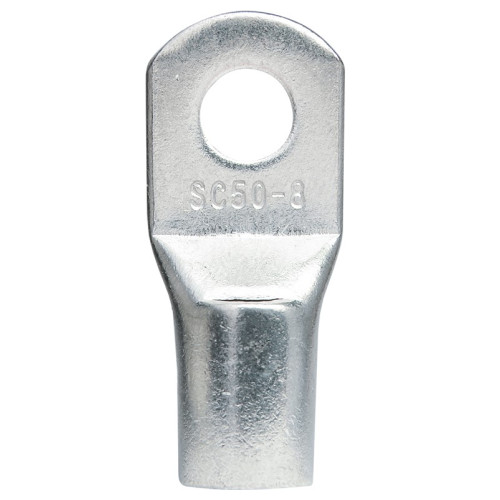 Наконечник под пайку медный луженый 50 мм кв, d=8мм, SC-50-8 A0060050045