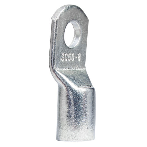 Наконечник под пайку медный луженый 50 мм кв, d=8мм, SC-50-8 A0060050045