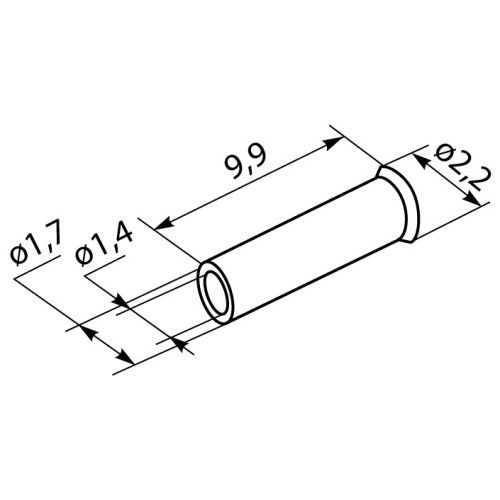 Гильза EN1010 (упак 100шт.) A0060110003