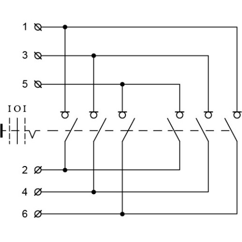 Разъединитель 1-0-1 на 100А (QS5-100N) A0100010011