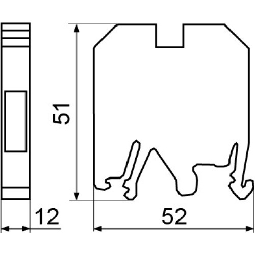 Клеммник JXB 16/35 серый A0130010005