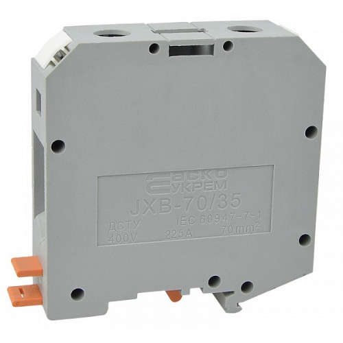 Клеммник JXB 70/35 серый A0130010007