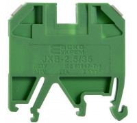 Клеммник JXB 2,5/35 зеленый