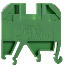 Клеммник JXB 2,5/35 зеленый