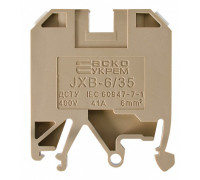 Клеммник JXB 6/35 желтый