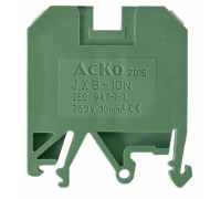 Клеммник JXB 10/35 зеленый