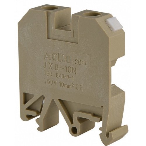 Клеммник JXB 10/35 желтый A0130010017