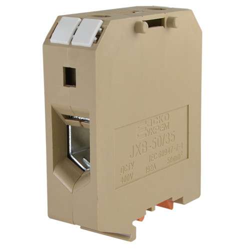 Клеммник JXB 50/35 желтый A0130010028