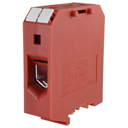 Клеммник JXB 50/35 красный A0130010032