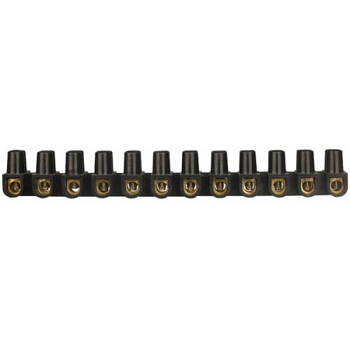 Клеммные колодки 4 мм2/3А черная тип W(U) A0130040021