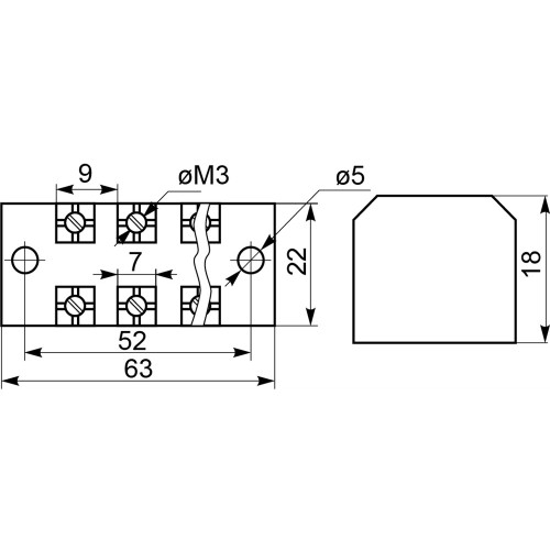 Колодка TB1505 A0130050003