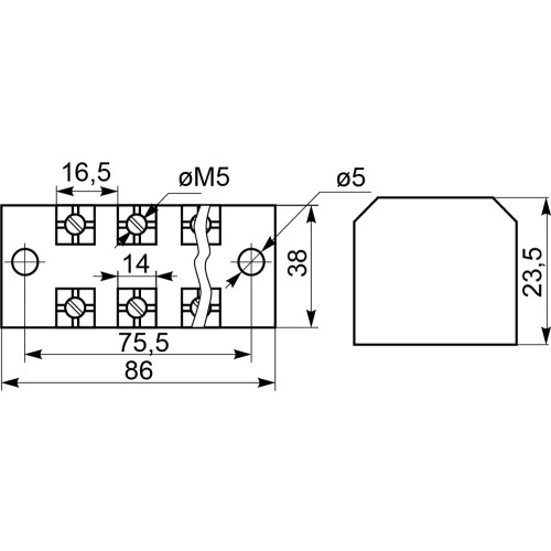 Колодка TB4504 A0130050018