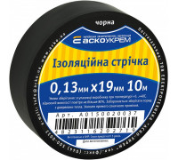 Лента изоляционная 0,13мм*19мм/10м черная