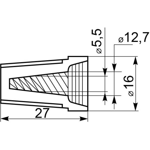 Колпачок P75 (100шт) A0150060005