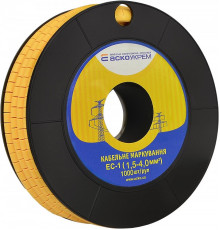 Маркировка 'чистая' на провод 1,5-4,0 кв.мм, EC-1