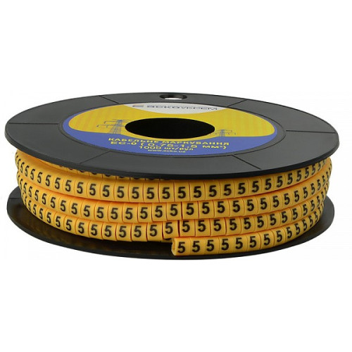 Маркировка '5' на провод 0,75-1,5 кв.мм, EC-0 A0150080032