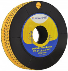 Маркировка 'земля' на провод 1,5-4,0 кв.мм, EC-1