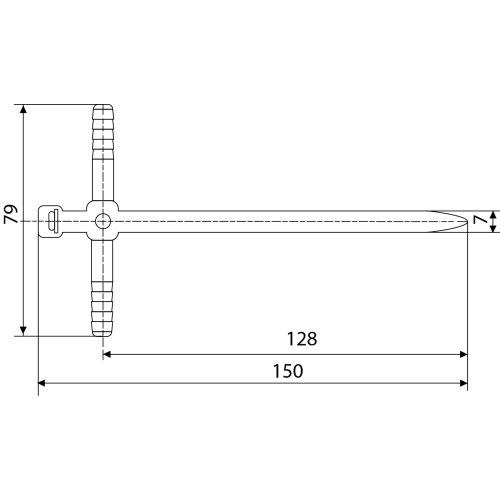 Дюбель-хомут CHS-150 EP (50шт) A0150090078