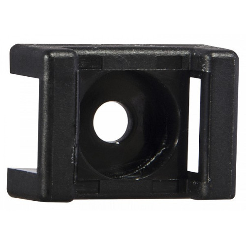 Площадка для хомутов 22x16x9.5, отв. d=4.5мм, CTH-2А черная (100 шт.) A0150090104